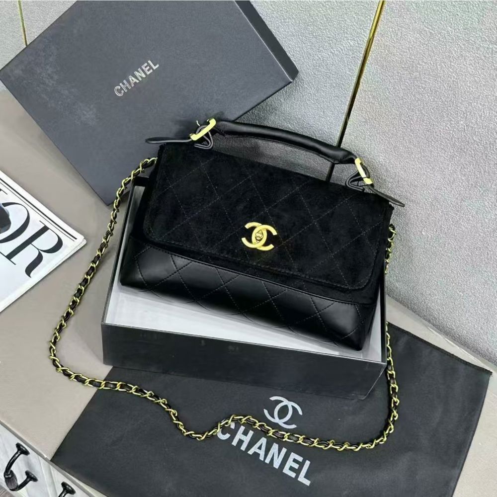حقيبة "إليغانس" الكلاسيكية المبطنة - تصميم Trendy CC الفاخر_thumbnail_2