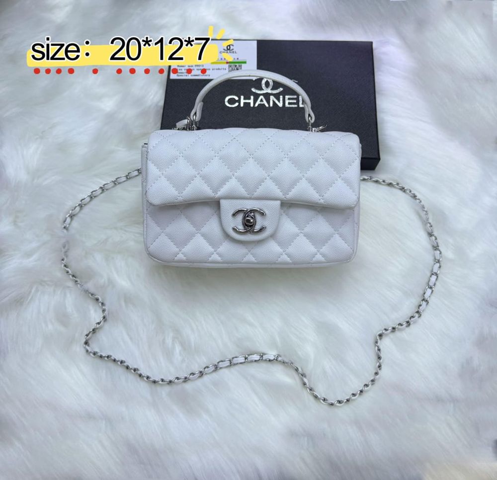 حقيبة شانيل كوكو هاندل ميني (Quilted Mini Flap Bag)_thumbnail_4