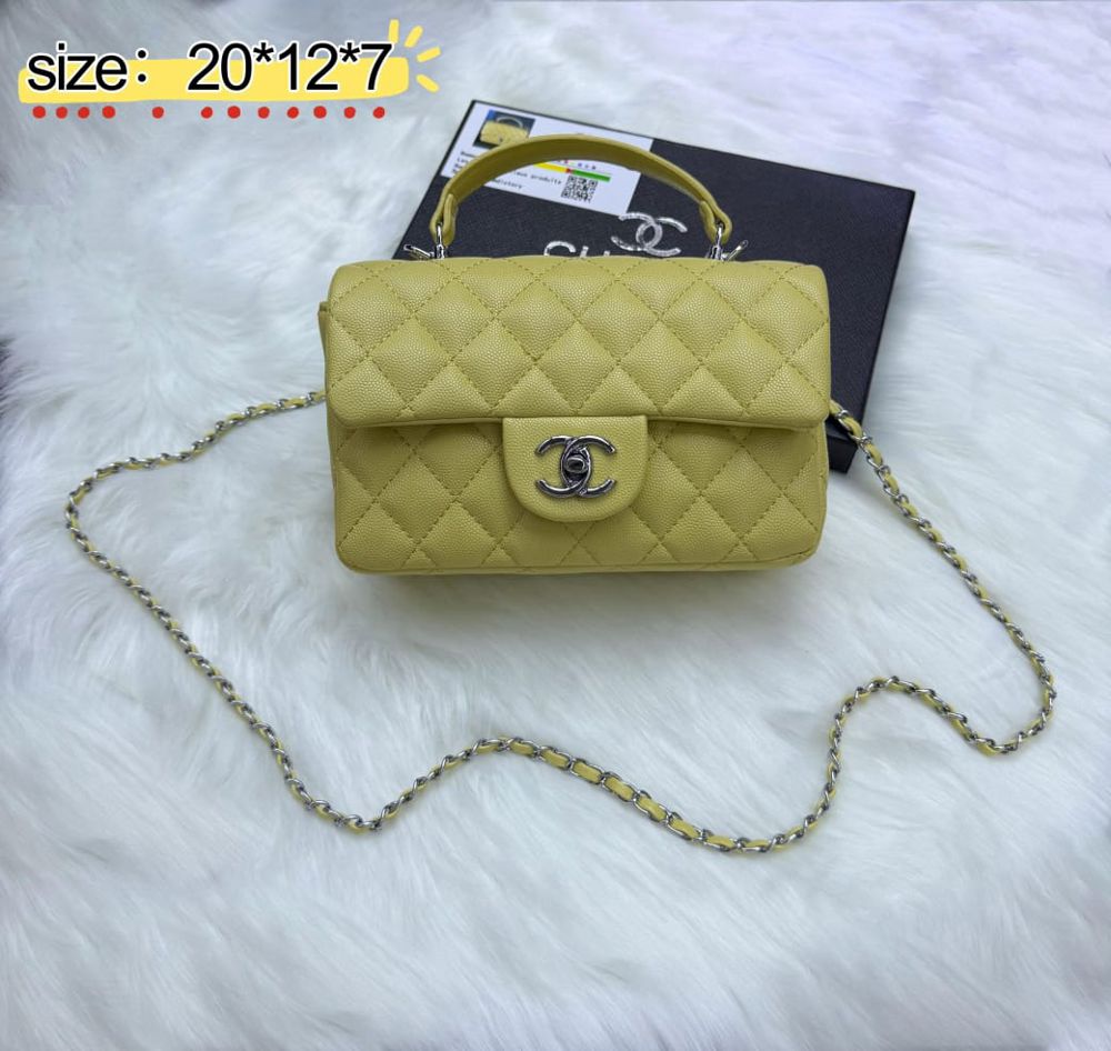 حقيبة شانيل كوكو هاندل ميني (Quilted Mini Flap Bag)_thumbnail_2